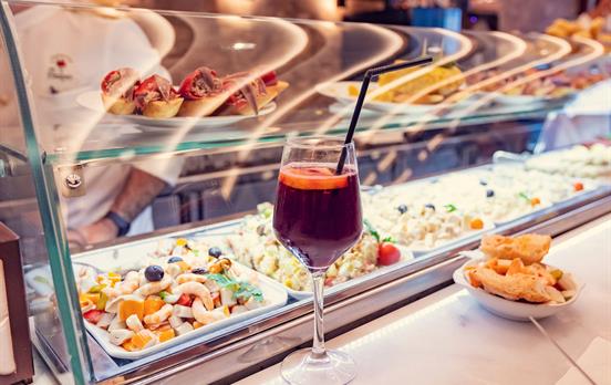 Spoiled for choice with food and drinks