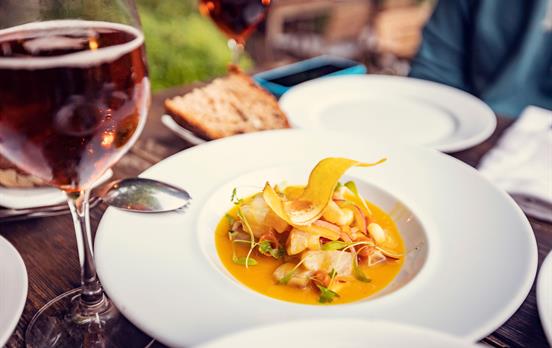 Superb Galician cuisine en route