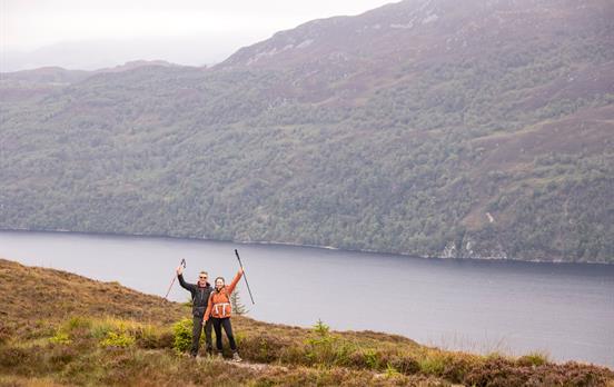 High route on the Great Glen Way