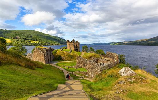 Urquhart Castle and Loch Ness
