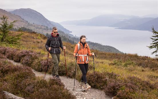 High route on the Great Glen Way