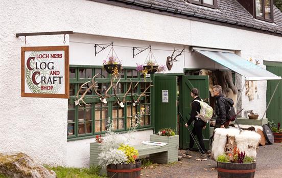 Clog &amp; Craft shop in Invermoriston