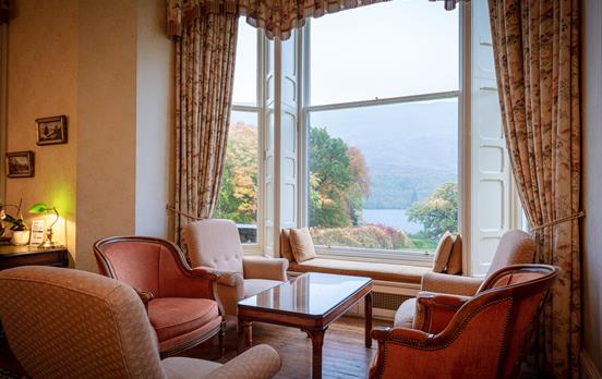 Lounge in Glengarry Castle
