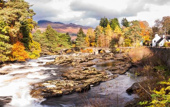 Falls of Dochart at Killin