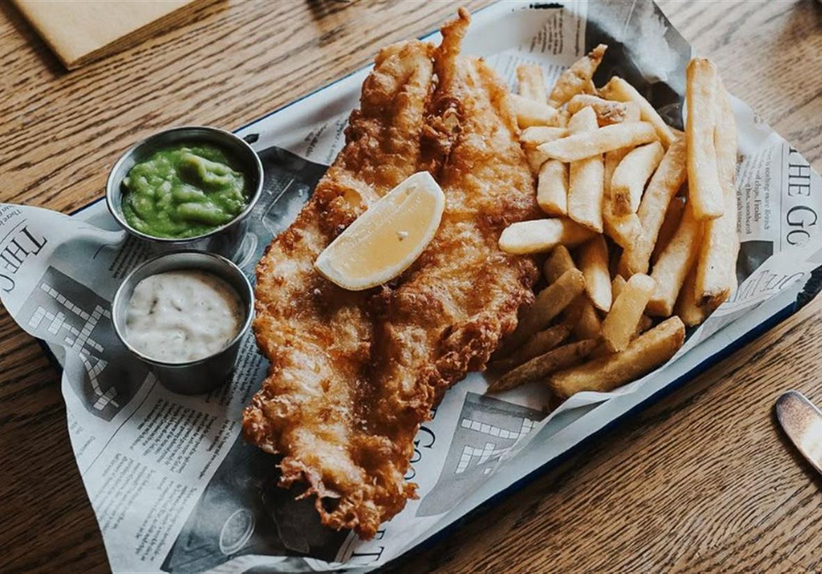 Fish and Chips in Stornoway