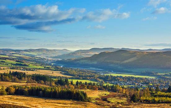 Perthshire's autumnal colours