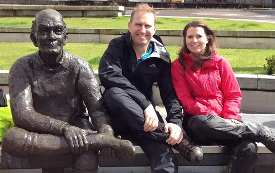 Smiles at the end of the WHW in Fort William