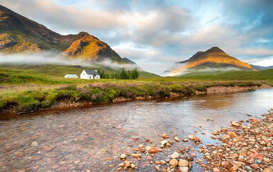 Lagangarbh Hut in Glencoe