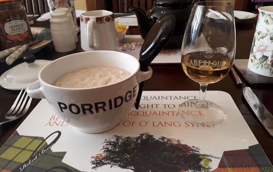Hearty Scottish breakfasts in hand-picked B&Bs