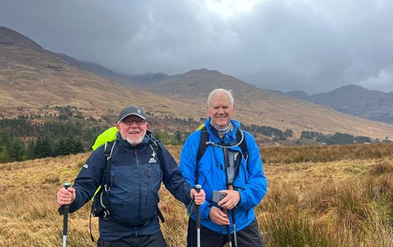 Meet fellow walkers out on the trail