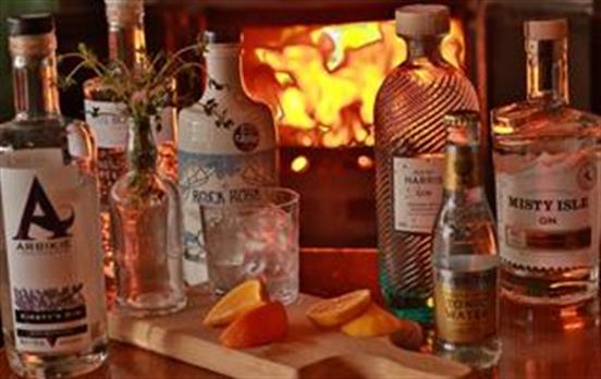 Sample local gins along the way