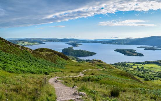 View from Conic Hill