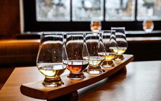Sample the best Scotch Whisky