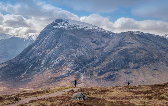 Dramatic scenery in the Highlands