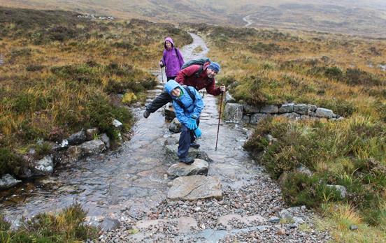 Making the most of the wet Scottish weather