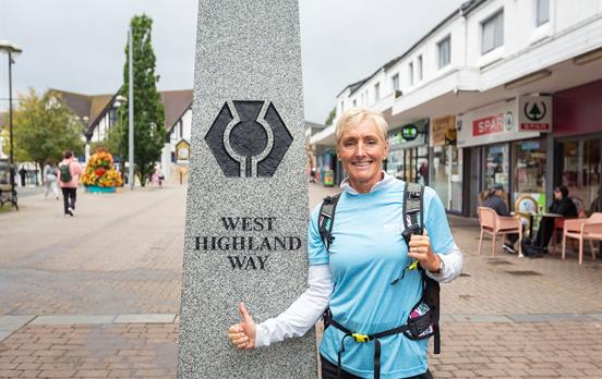 Start off the West Highland Way in Milngavie