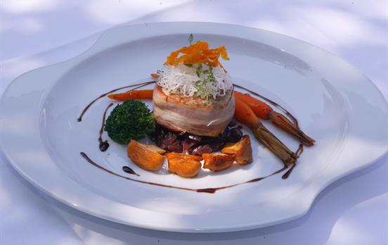 Meal at Hotel Belvedere