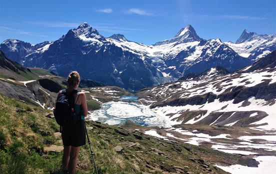 Walker and Bachalpsee