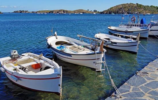 Fishing boats at Cadaques