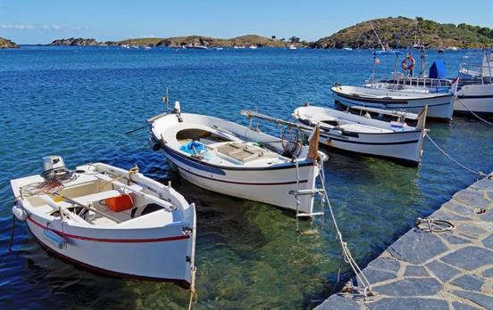 Fishing boats at Cadaques