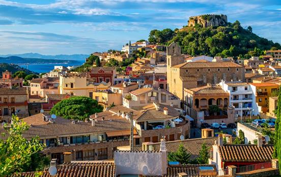 Overlooking Begur