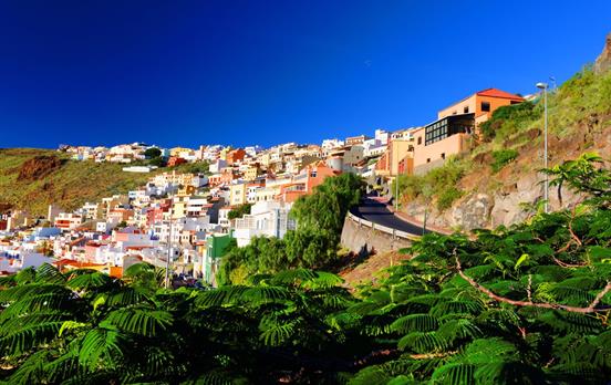 The stepped houses of San Sebastian