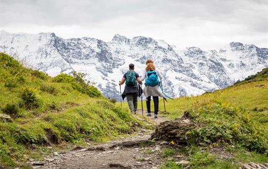 Walkers on the Trail
