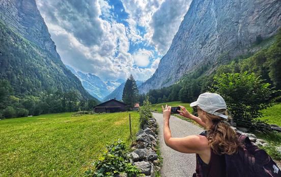 Pictures in the Lauterbrunnen Valley