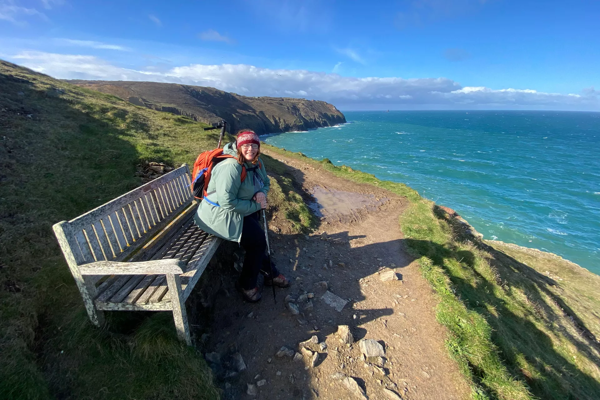 South West Coast Path in Cornwall