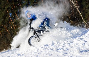 Biking in the Snow