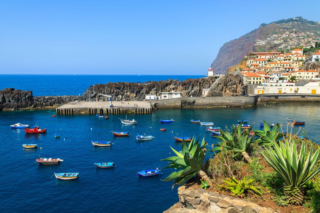 The port at Camara de Lobos