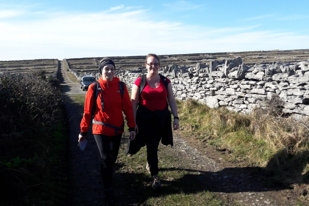 Walking on Inishmore