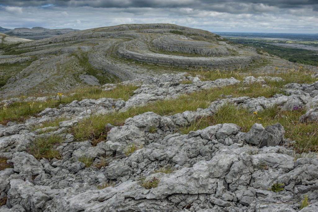 Burren rock formations