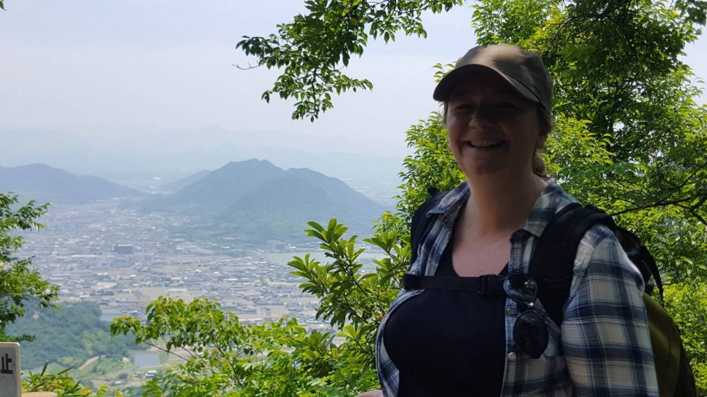 Nicola on the Shikoku Trail