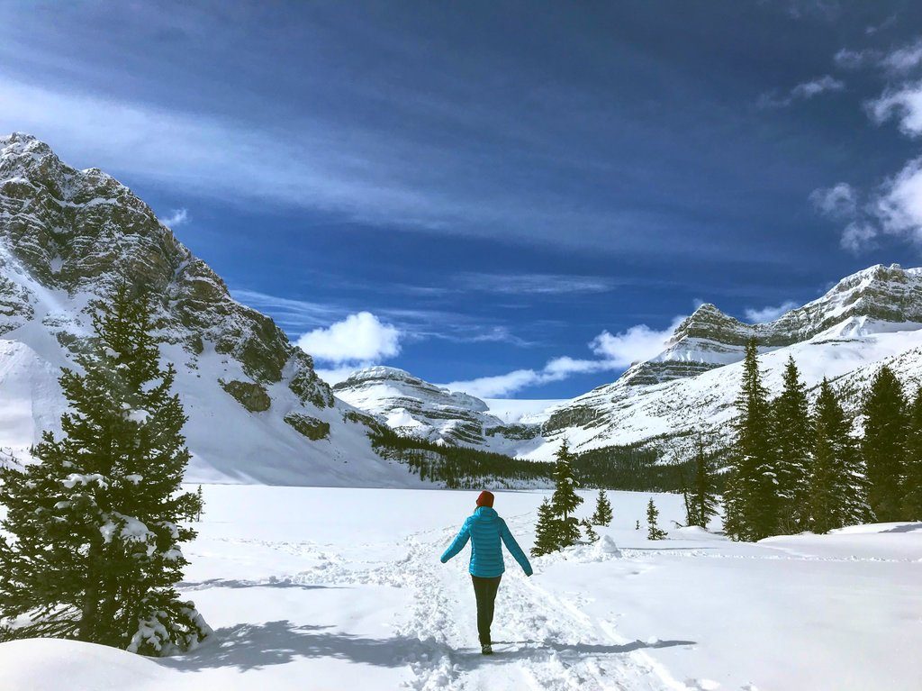 Hannah in the Canadian Rockies