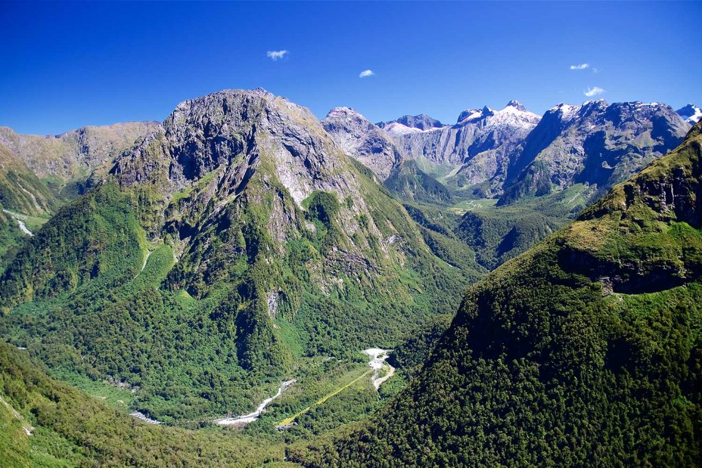 Outstanding Mountains and Valleys on the Milford Track