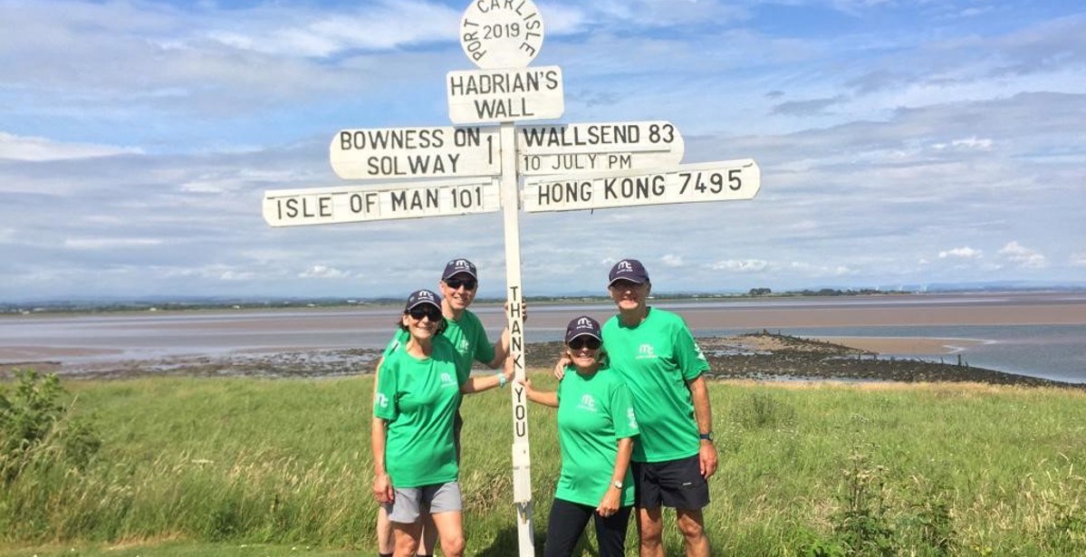 Taking care of Hadrian's Wall: Protecting the wall and path