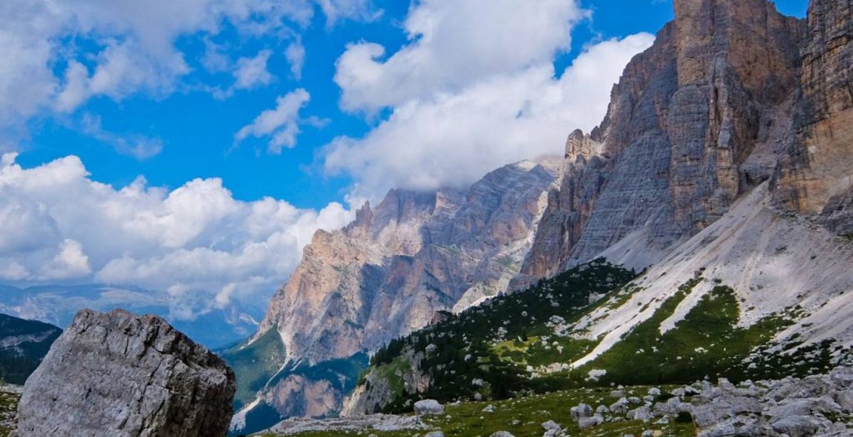 Top of the World on the Dolomites Alta Via 1 Classic