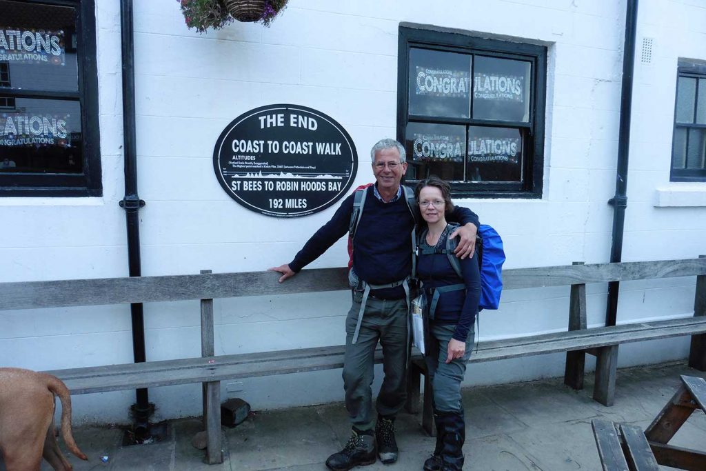 walkers on the Coast to Coast