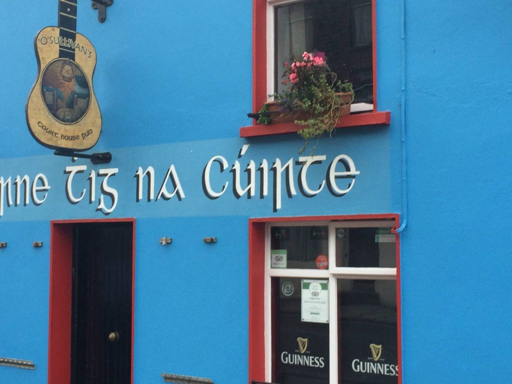 A pub along the Dingle Way