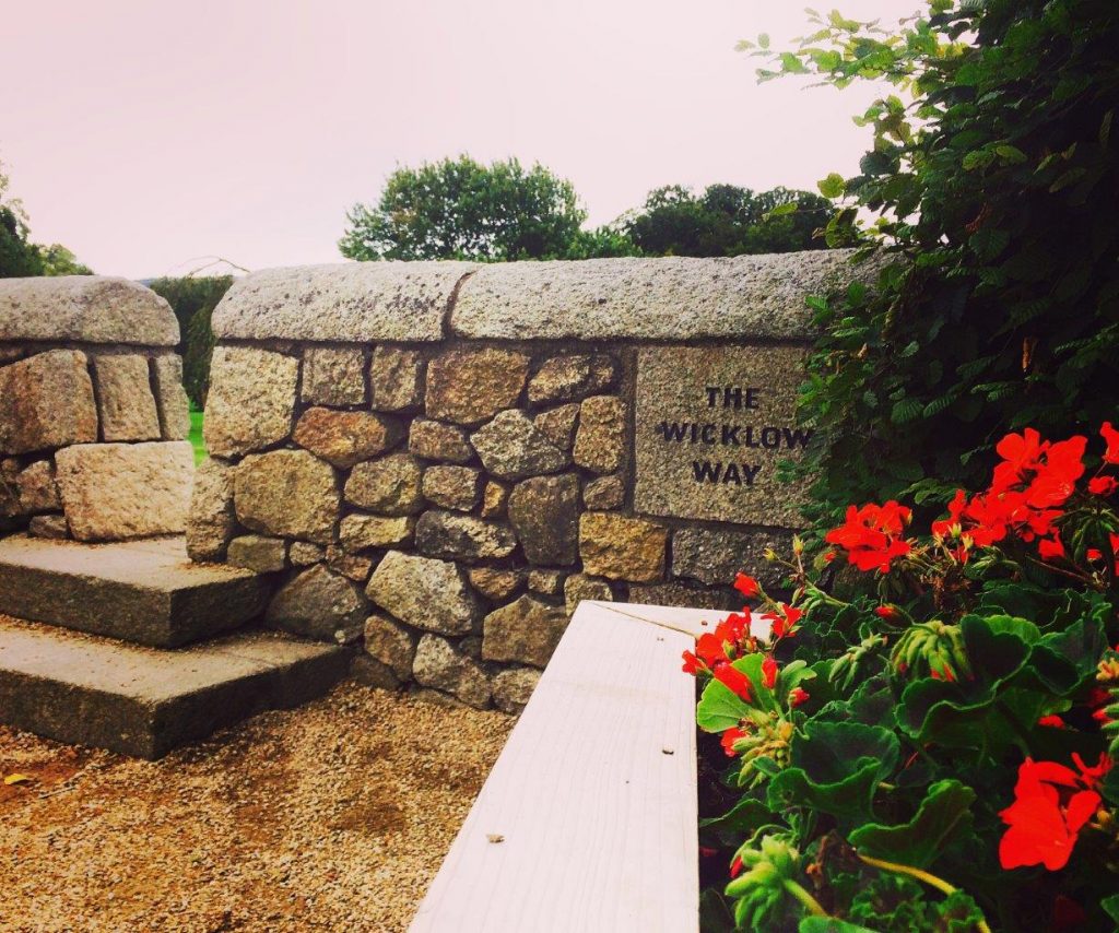 Dublin Marlay Park Start of Wicklow Way Trail